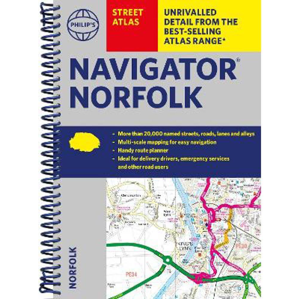Philip's Navigator Street Atlas Norfolk - Philip's Maps